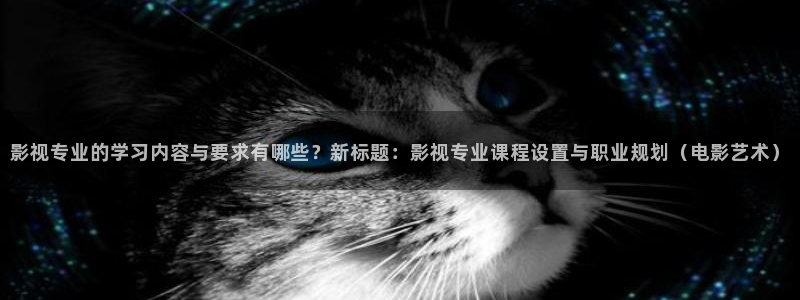 权力的游戏第七季策驰影院：影视专业的学习内容与要求有哪些？新标题：影视专业课程设置与职业规划（电影艺术）